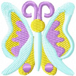 Butterfly Embroidery Design 1